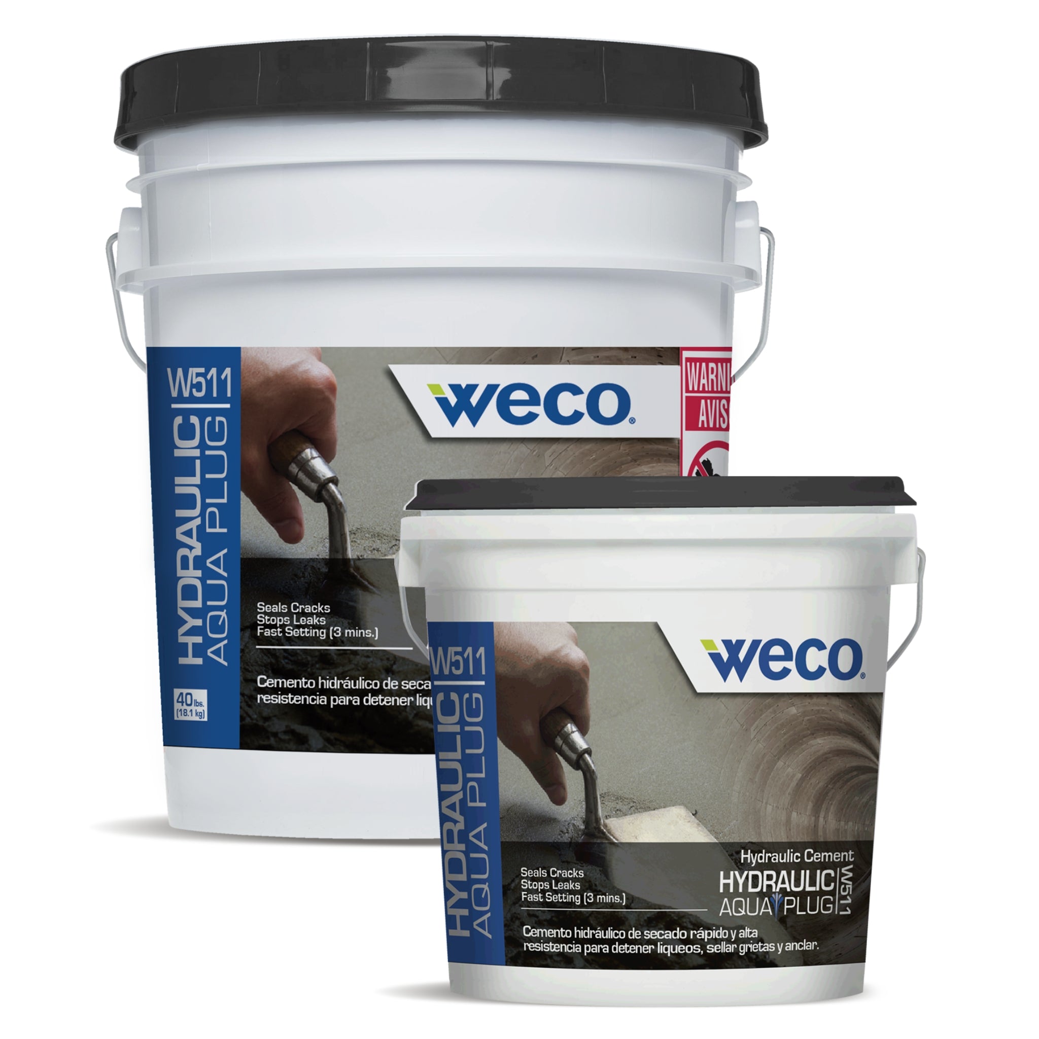 W511 Aqua Plug Hydraulic Cement